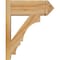 Ekena Millwork Balboa Rough Sawn Arts and Crafts Outlooker, Western Red Cedar, 8"W x 20"D x 24"H OUT08X20X24BOA03RWR - alternate 2